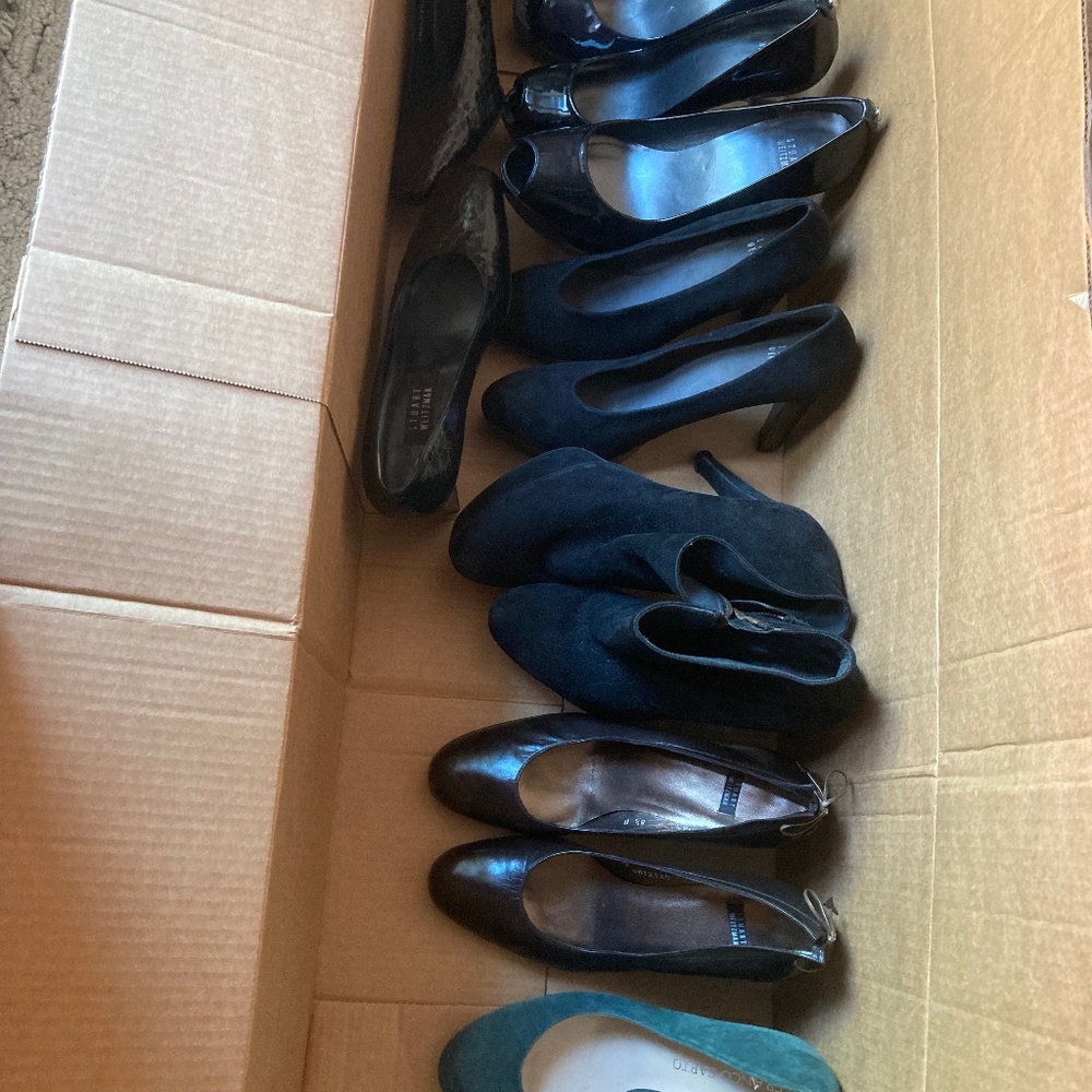Lot of 7 pairs of Stuart Weissman, Franco Sarto